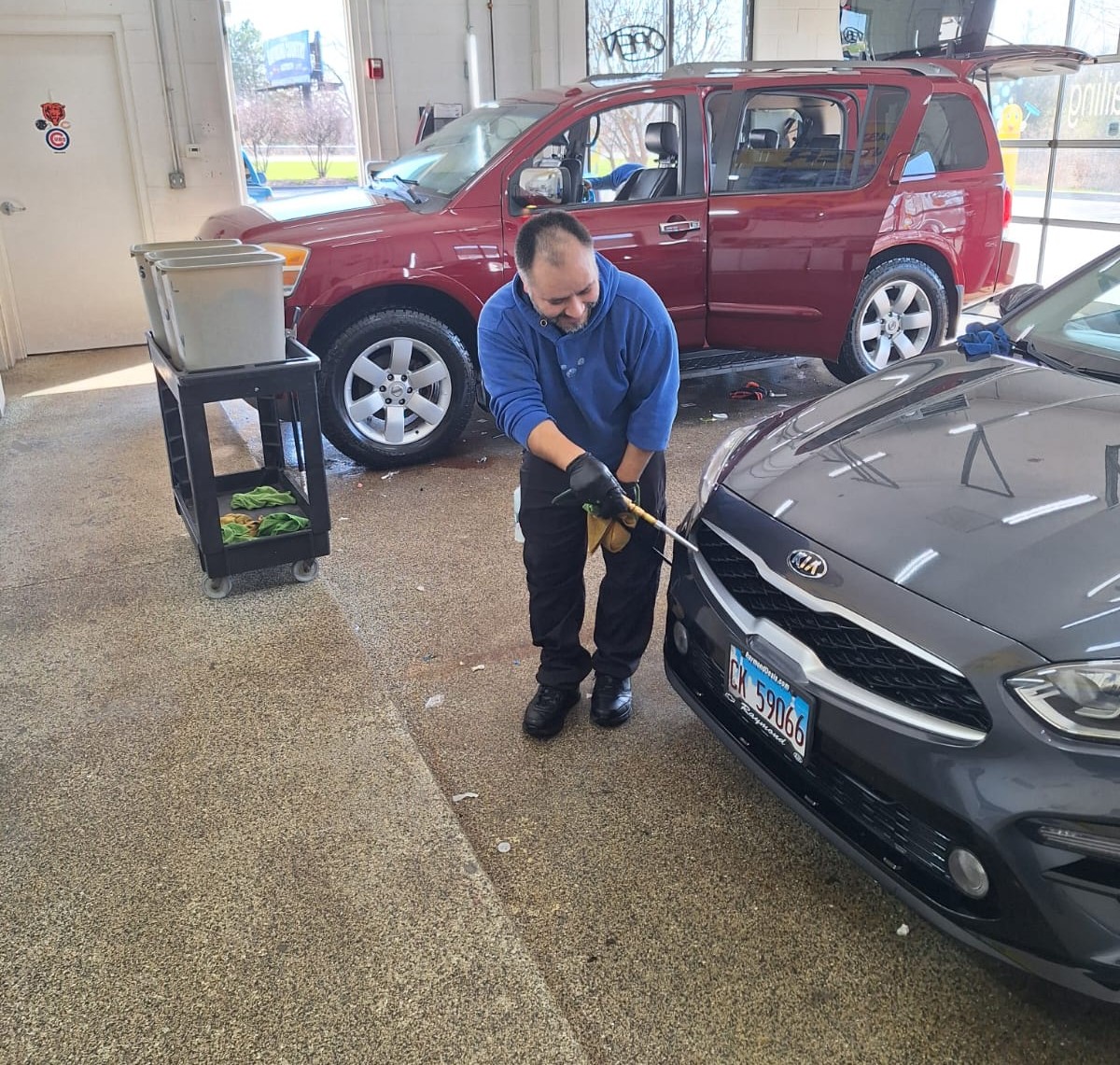 Ceramic Clear Coat Process